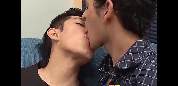  Horny latin twink Tito wrapped his lips around Darmians cock